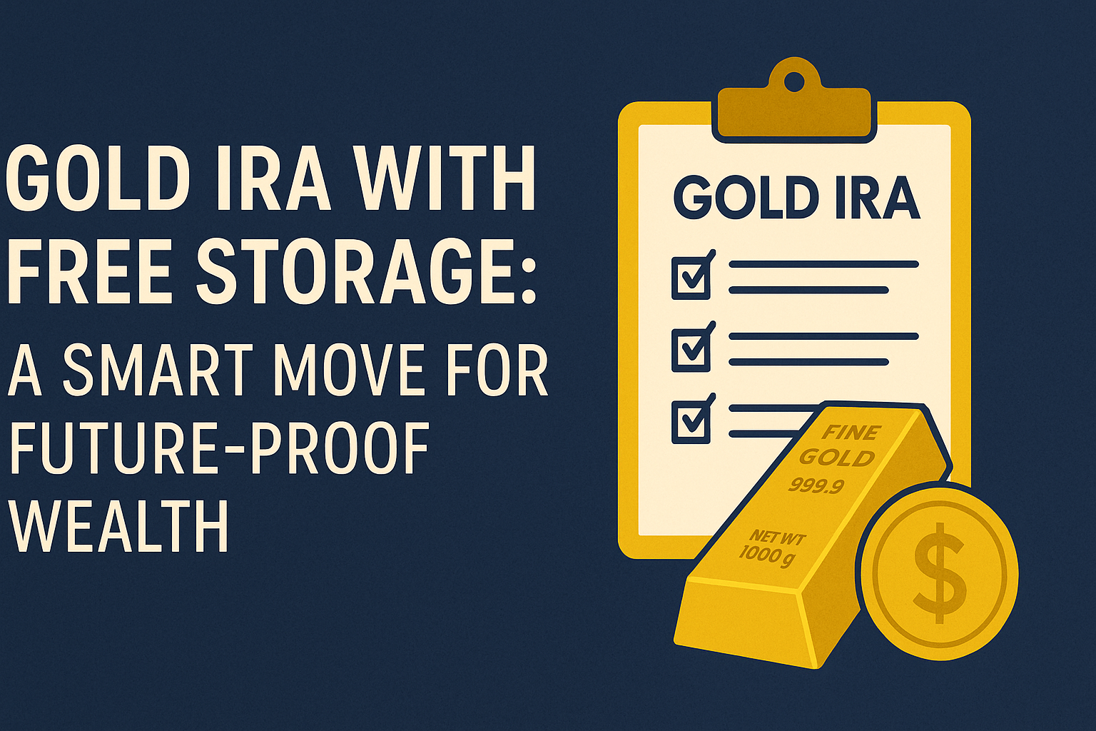 Gold IRA with Free Storage